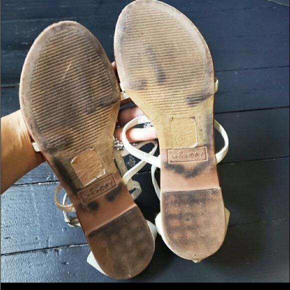 Unionbay White Gladiator Sandals - Picture 8 of 8